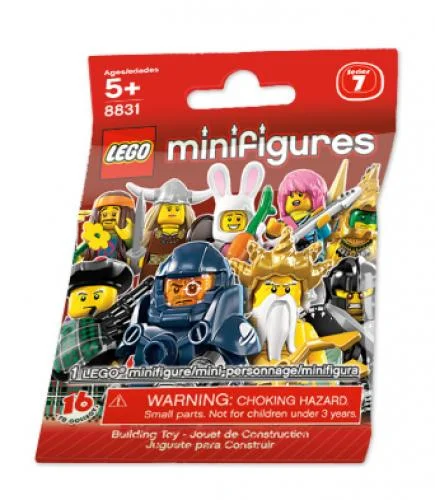 LEGO 8831-0 Series 7 - Random Bag — 31 pieces, Collectible Minifigures theme