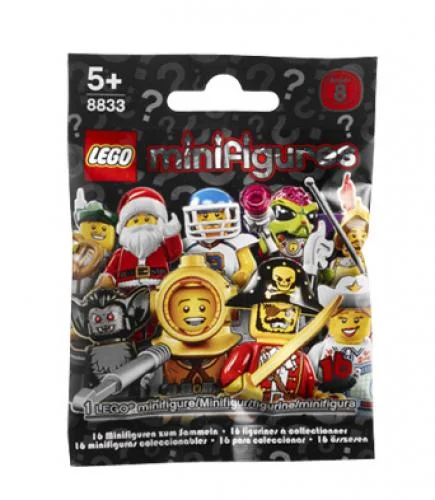 LEGO 8833-0 Series 8 - Random Bag — 35 pieces, released 2012