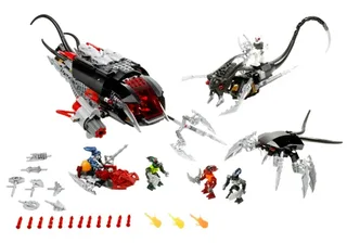 LEGO 8926-1 Toa Undersea Attack — 399 pieces, released 2007