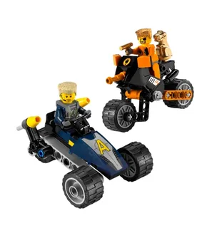 LEGO 8967-1 Gold Tooth's Getaway — 68 pieces, Agents theme