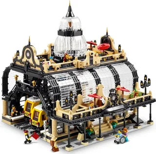 LEGO 910002-1 Studgate Train Station — 4074 pieces, BrickLink Designer Program theme