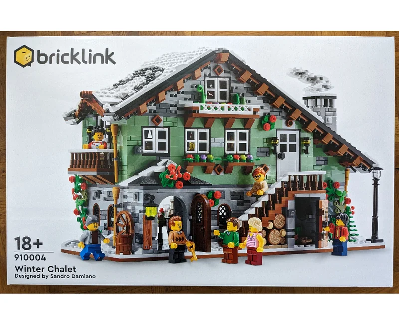 LEGO 910004-1 Winter Chalet — 2708 pieces, BrickLink Designer Program theme