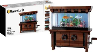 LEGO 910015-1 Clockwork Aquarium — 876 pieces, BrickLink Designer Program theme