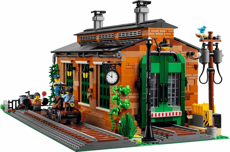 Old Train Engine Shed - View 7
