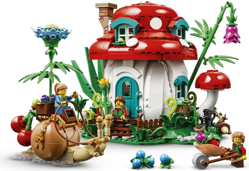LEGO 910037-1 Mushroom House — 964 pieces, BrickLink Designer Program theme