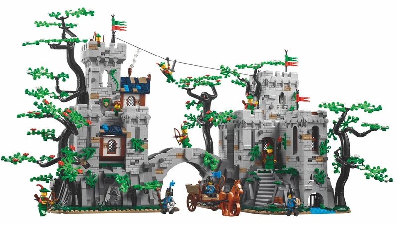 LEGO 910043-1 Forest Stronghold — 3396 pieces, BrickLink Designer Program theme
