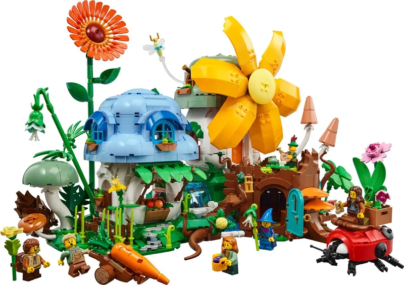 LEGO 910051-1 Mushroom Village — 2437 pieces, BrickLink Designer Program theme