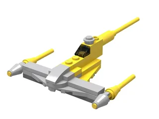 LEGO 911609-1 Naboo Starfighter — 34 pieces, released 2016