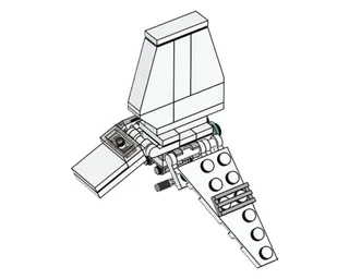 LEGO 911833-1 Imperial Shuttle — 36 pieces, released 2018