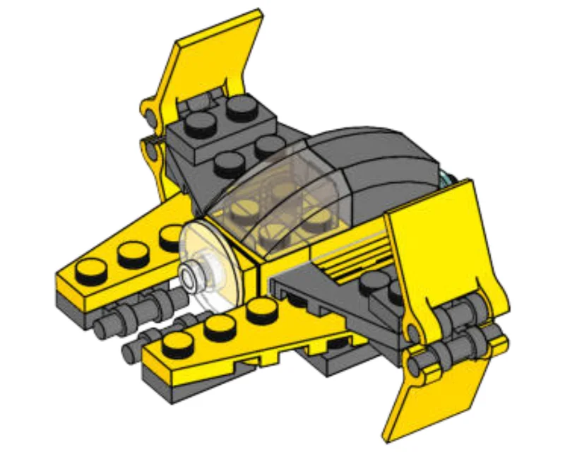 Jedi Interceptor - LEGO Set 911952-1 - 2019