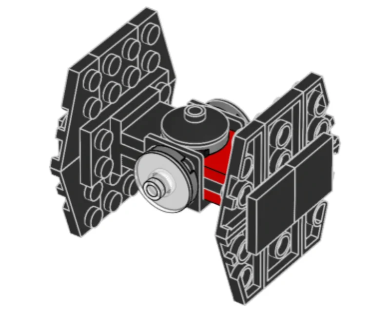 First Order SF TIE Fighter - LEGO Set 911953-1 - 2019