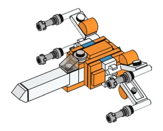 LEGO 912063-1 Resistance X-Wing — 42 pieces, released 2020