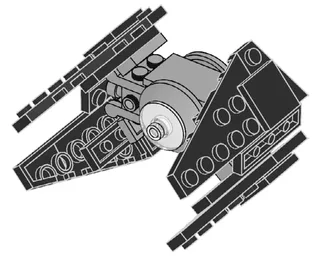 LEGO 912067-1 TIE Interceptor — 42 pieces, released 2020