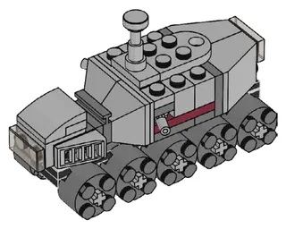 LEGO 912176-1 Clone Turbo Tank — 57 pieces, released 2021