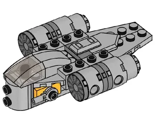 LEGO 912284-1 Razor Crest — 41 pieces, released 2022
