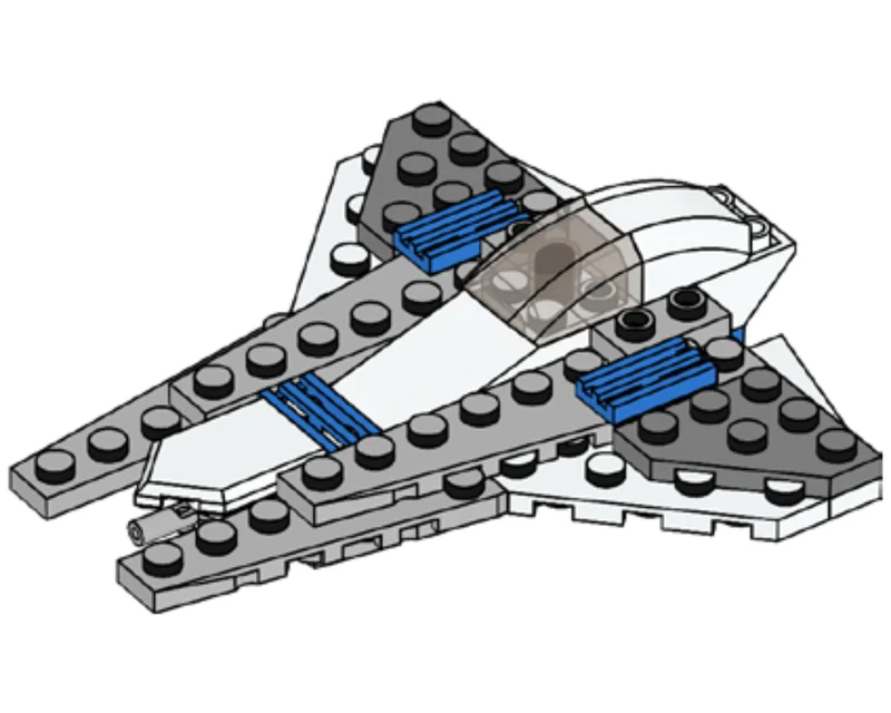 Mandalorian Starfighter - LEGO Set 912287-1 - 2022