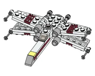 LEGO 912304-1 X-Wing Fighter — 57 pieces, Star Wars theme