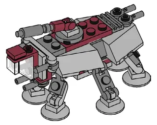 LEGO 912308-1 AT-TE — 62 pieces, Star Wars theme