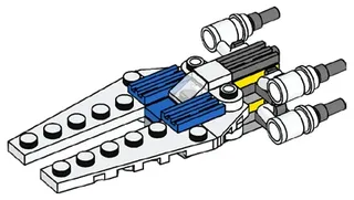 LEGO 912512-1 Rebel U-Wing Starfighter — 37 pieces, released 2025
