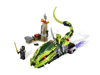 LEGO 9447-1 Lasha's Bite Cycle — 250 pieces, released 2012