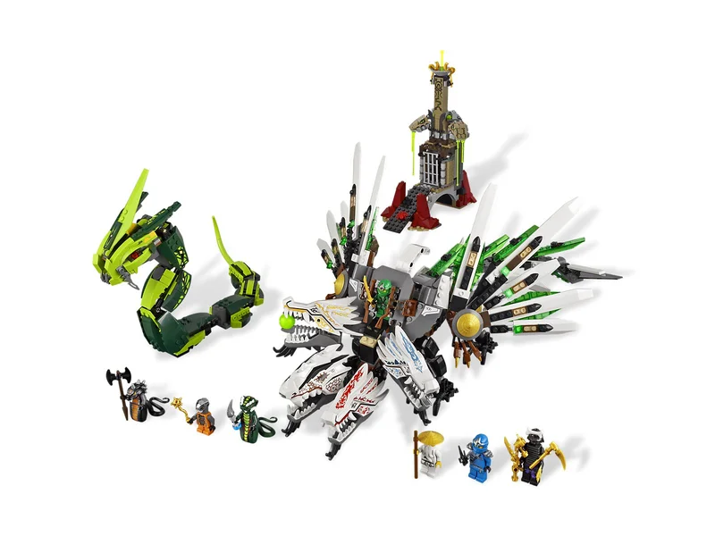 LEGO 9450-1 Epic Dragon Battle — 915 pieces, released 2012