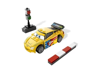 LEGO 9481-1 Jeff Gorvette — 54 pieces, Cars theme