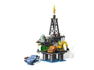 LEGO 9486-1 Oil Rig Escape — 422 pieces, Cars theme