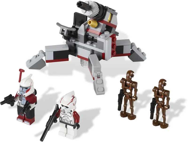 Elite Clone Trooper & Commando Droid Battle Pack - View 8