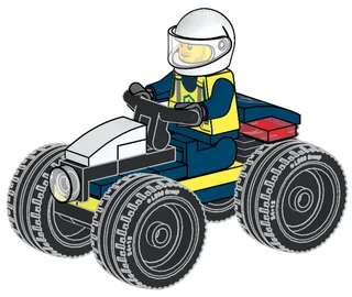 LEGO 951440-1 Police Buggy — 37 pieces, City theme