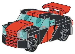 LEGO 951443-1 Car — 76 pieces, Creator theme
