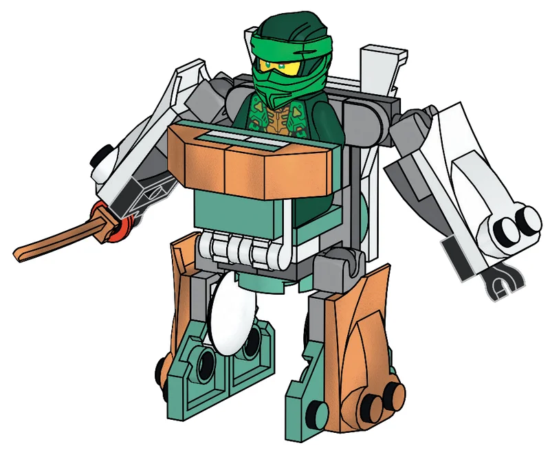 LEGO 951467-1 Lloyd with Mech — 45 pieces, Ninjago theme