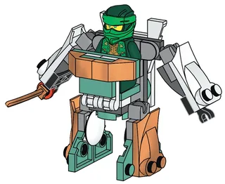 LEGO 951467-1 Lloyd with Mech — 45 pieces, Ninjago theme