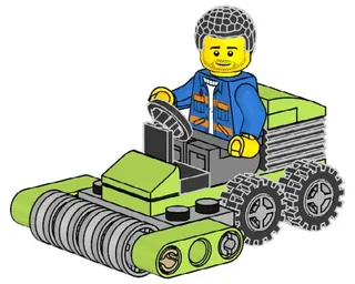 LEGO 952303-1 Lawn mower — 31 pieces, released 2023
