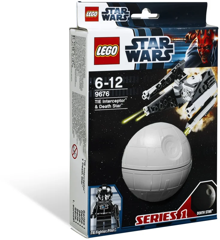 TIE Interceptor & Death Star - View 2