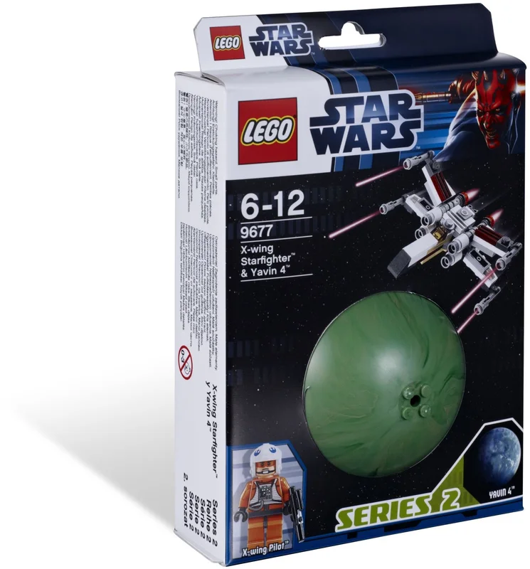 X-wing Starfighter & Yavin 4 - View 2