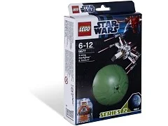 X-wing Starfighter & Yavin 4 - View 2