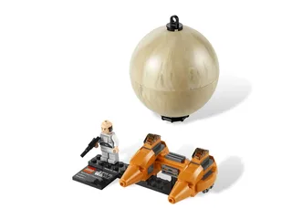 LEGO 9678-1 Twin-pod Cloud Car & Bespin — 78 pieces, released 2012