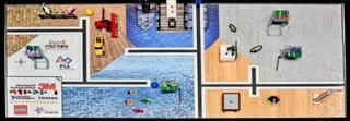 LEGO 9697-1 Food FACTOR Challenge Kit — 2115 pieces, FIRST LEGO League theme