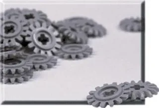 LEGO 970017-1 14-Tooth Beveled Gears (Pack of 100) — 100 pieces, Service Packs theme