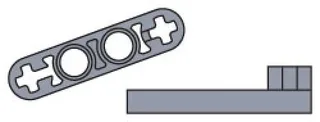 LEGO 970030-1 Lift Arm (Pack of 50) — 50 pieces, released 2002