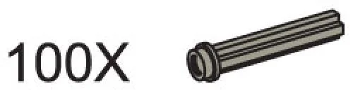 Cross Axles with Knobs (Pack of 100) - LEGO Set 970611-1 - 2002