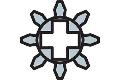 8 Tooth Gears (Pack of 100) 'Spur' Gears - LEGO Set 970620-1 - 2002