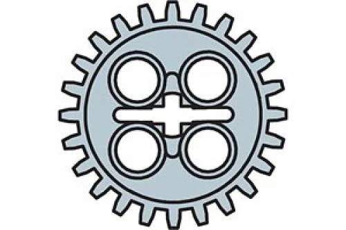 24 Tooth Gears (Pack of 50) - LEGO Set 970625-1 - 2002