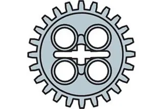 LEGO 970625-1 24 Tooth Gears (Pack of 50) — 50 pieces, released 2002