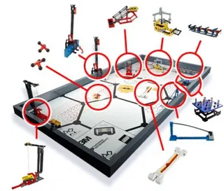 LEGO 9763-1 NANO QUEST Challenge Kit — 1505 pieces, FIRST LEGO League theme