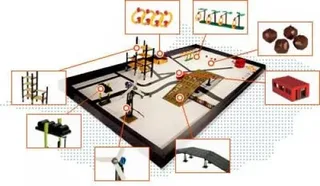 LEGO 9789-2 City Sights Challenge Kit — 1016 pieces, FIRST LEGO League theme
