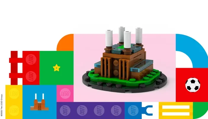 LEGO BATTERSEA-1 Battersea Power Station — 45 pieces, LEGO Brand Store theme