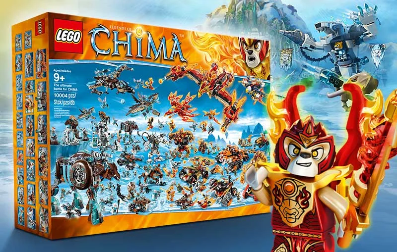 LEGO BIGBOX-1 The Ultimate Battle for Chima — 10001 pieces, Legends of Chima theme