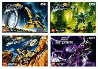 LEGO C8504-1 Ultrarex (8504 + 8505 + 8506 + 8507) — 88 pieces, released 1999