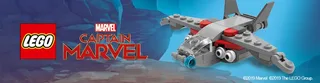 LEGO CAPTAINMARVEL-1 Mini Captain Marvel Ship — 46 pieces, Super Heroes Marvel theme